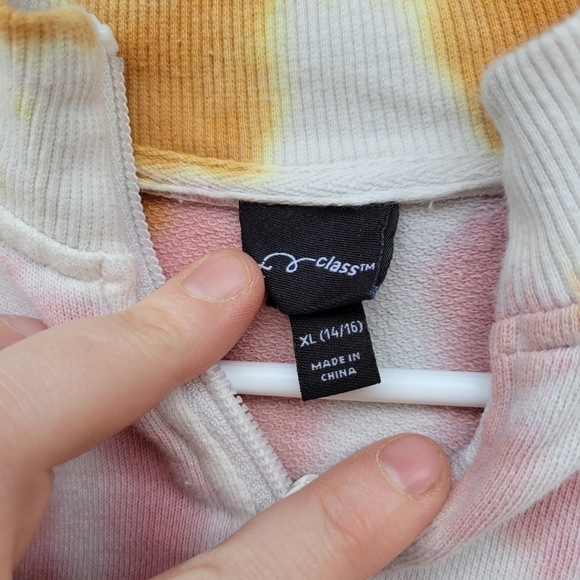 Art Class Girls Tie Dye Pullover - Picture 3 of 4